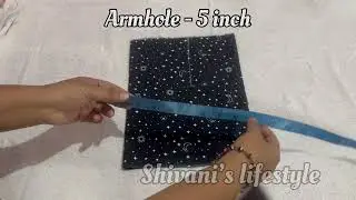 Very easy and simple Kids dress cutting & stitching