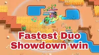 Fastest Duo Showdown win in Brawl Stars