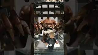 Luke escape from Rancor pit #bricksyouneed #lego #legoshorts #legostarwars #legoanimation