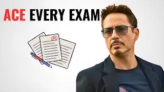 How To STUDY Like TONY STARK (Science-Based)