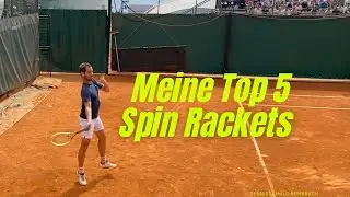 Mehr Spin mit diesen Tennisschl&auml;gern!