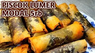 Cara Membuat Piscok pisang coklat Lumer Kulit Lumpia - ide jualan makanan 1000an