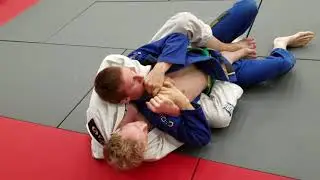 Blue Belt Zach Wolivar wins by Choke From the Back @ NABJJF LA Open 2018
