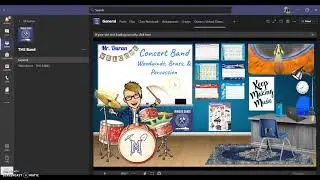 Microsoft Teams for Music Classes
