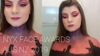 NYX FACE AWARDS AUS NZ 2019 || SUNSET ACROSS THE PRIDE LAND ||