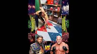 Roman Reigns vs Goldberg Elimination Chamber 2022 | Wrestling Fan Made. #like #subscribe