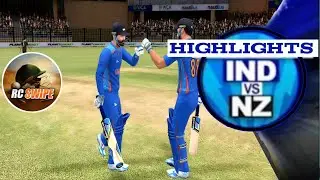 2nd India Vs New Zealand ODI Match Full Highlights in Real Cricket Swipe Gameplay| #rcswipe 