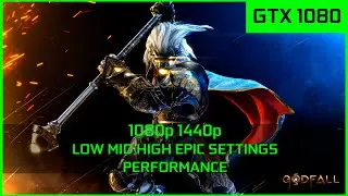 GODFALL GTX 1080 + RYZEN 2700X | 1080p - 1440p All Graphics Settings Benchmarks Test Performance