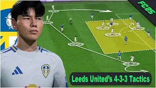 Daniel Farke's 4-3-3 Leeds United Tactics | EA FC 25