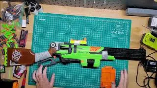 Nerf Slingfire #Nerf #NerfModding #AKBlastermod