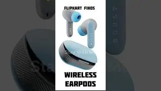 Wireless Earpods 🛜 #flipkartfinds #onlineshopping #flipkartoffers #phoneaccessories #DLHS110