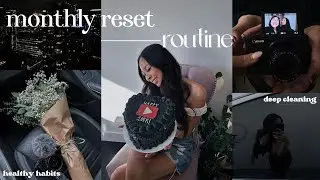 November Monthly Reset *2022* 🍂 | self-reflection, deep cleaning, & healthy habits