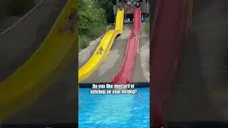 Scarlett and Madilyn&rsquo;s favorite slide at the water park! @MadilynCurtis #waterpark #slides