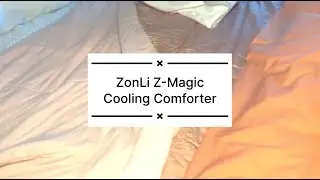 ZonLi Z-Magic Cooling Comforter: Perfect for Hot Sleepers! 🌙❄️