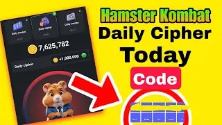 Hamster Kombat Daily Cipher Today Code | Daily Cipher Hamster kombat