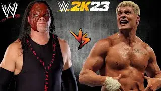 Demon Kane vs Cody Rhodes | WWE Viral Moments | WWE 2K23