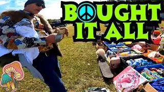 GARAGE SALE HIPPY SOLD ME HIS STASH