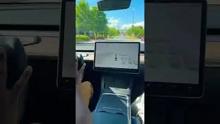 Tesla FSD in BUSY Parking Lot