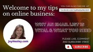 #LearnAffiliateMarketing and #learnemailmarketing for baby-boomers with no technical skills.