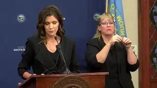 Gov. Noem comments about out of state interest in South Dakota law enforcement jobs