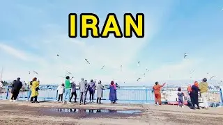  Ghazian Bridge in Anzali city ,Iran