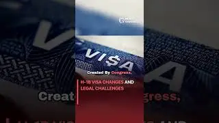 H-1B Visa Changes and Legal Challenges #politics