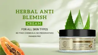 Hebal Anti Blemish Cream - Khadi Natural