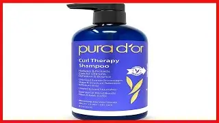 Great product -  PURA D'OR Curl Therapy Shampoo (16oz) for Curly, Wavy or Frizzy Hair, Improves Shin