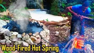 How to Build a Wood-Fired Hot Spring / Free off-grid hot water