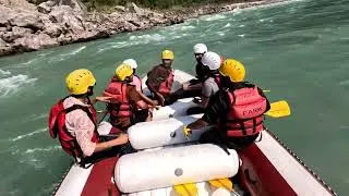 “Riding the rapids, chasing the thrill 🌊🔥”“Where the river tests your courage”“Rafting through 