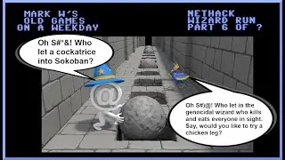 NETHACK: MOAR WIZARD RUN!! (Part 6 of ?) LIVE on Mark W's Old Games on a Weekday