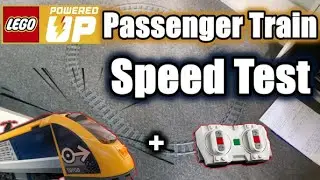 LEGO City passenger Train (60197) Running At Full Speed Test