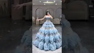😘 Beautiful Korean gown 😘😘❤️💥#longdress #fastion