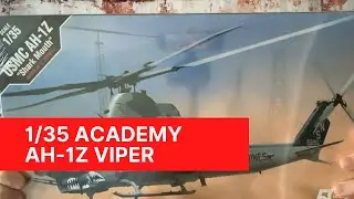 Academy 1/35 AH-1Z Viper 12127: A look inside the box