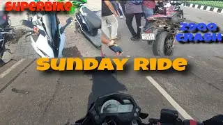 Sunday ride 🌄 superbike are coming z900 crash #viralvideo #tranding #trendingvideo #vlog