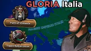 Greater Italy RISES... | Hoi4: Rise of Italia