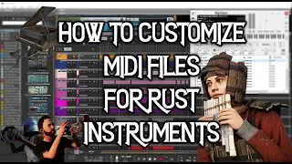 Rust Music Production | HOW TO CUSTOMIZE MIDI FILES | CONFIGURE INSTRUMENTS INDIVIDUALLY