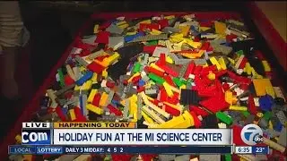 Lego fun at the Michigan Science Center