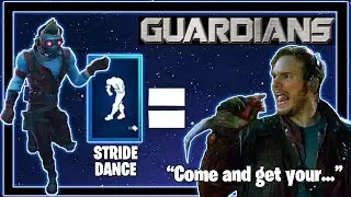 Stride Dance In Real Life, Guardians of the Galaxy, Fortnite Season 10