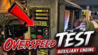 OVERSPEED TRIP TEST | AUXILIARY ENGINE