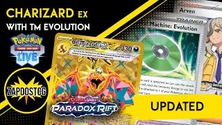 Charizard ex Deck GOT BETTER With TM Evolution From Paradox Rift! (Pokemon TCG)