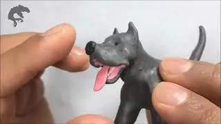 How to make a DOG with plasticine or clay in steps - My Clay World