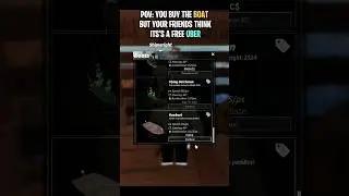 POV: When You Buy The Boat in Fisch 😂☠️ #shorts #roblox #fisch #youtubeshorts