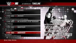 WWE 2K16 Showcase Mode  - Part 19 | Stone Cold vs Undertaker