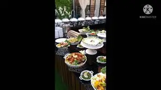 Ramadan buffet in coffee shop