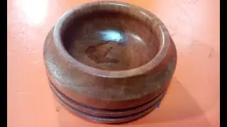 Конфетница из яблони (The candy bowl from Apple tree)