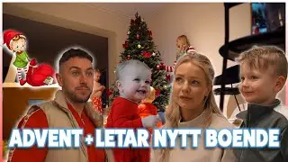 F&Ouml;RSTA ADVENTSMYSET I HUSET, OCH LETAR NYTT BOENDE!?