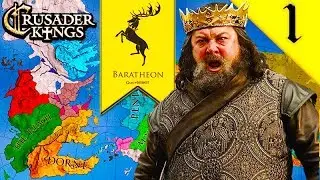 ROBERT'S REBELLION! Crusader Kings 2: Game of Thrones: House Baratheon #1