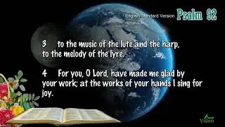 PSALM 92:1-15 ENGLISH STANDARD VERSION | THE BOOK OF PSALM | PSALM 1-150.