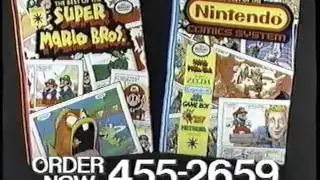 Nintendo Comics Commercial 1990